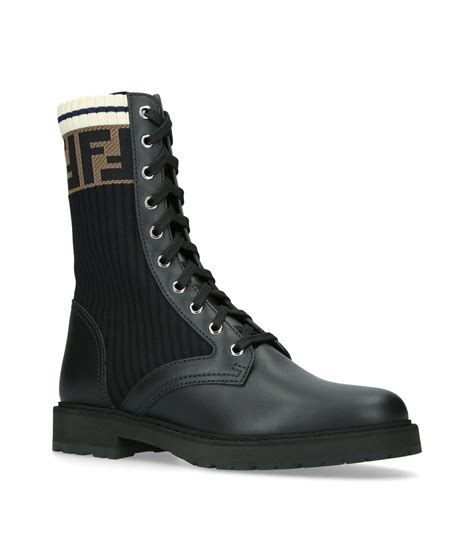 fendi leather boots.